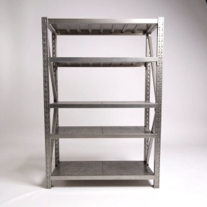 Поцинкован метален стелаж Super Strong 250/166/40см 5 нива по 300кг