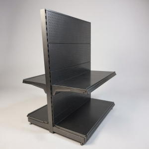 Начален перфориран гондолен стелаж Super Strong СИВ 165см